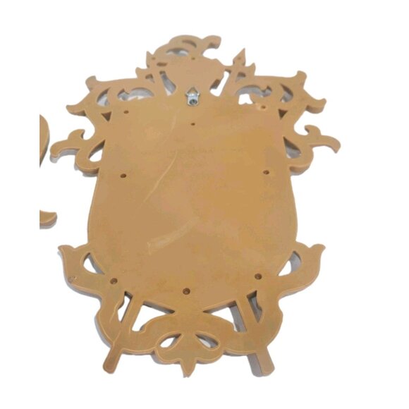 2 Vtg Syroco Decor Knight Coat of Arms Eagle Wall Plaque 7248 & 7249 14.5x9.5" - Picture 9 of 16